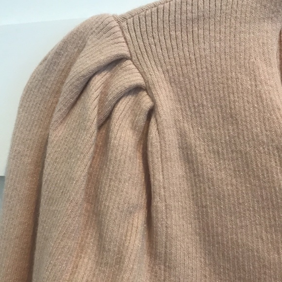 A New Day V neck puff sleeve sweater - Picture 3 of 6